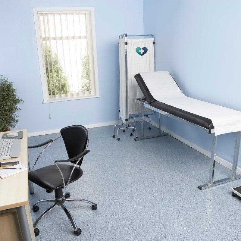 Locum GP consulting room in an Australian clinic